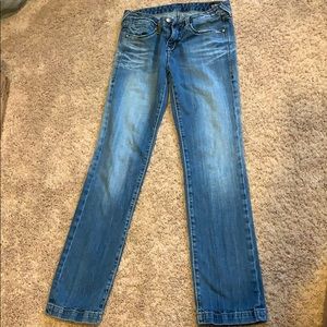 Express straight leg jeans-like new!